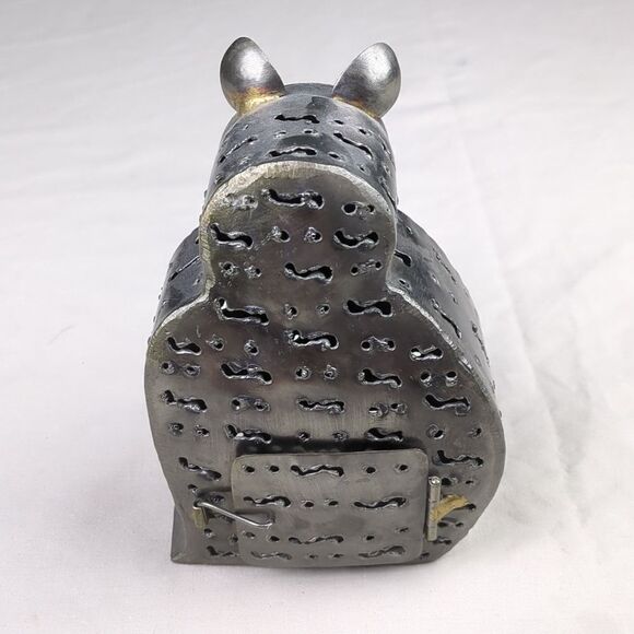 For Kitty Rescue! Metal Tealight Candle Holder - Picture 7 of 11